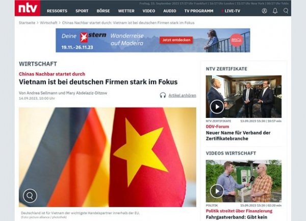 German businesses interested in Vietnam -0