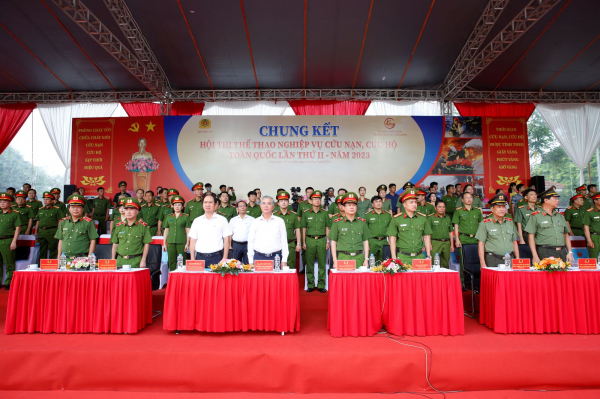 Công an TP Hồ Chí Minh nhất toàn đoàn Hội thi thể thao nghiệp vụ PCCC và CNCH toàn quốc lần thứ II-2023 -2