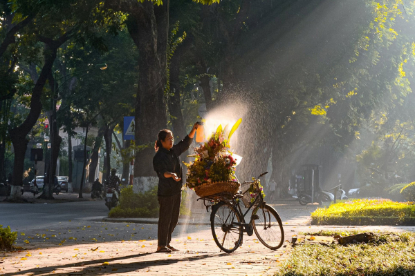 Miền Bắc ngày nắng, chiều tối có mưa -0