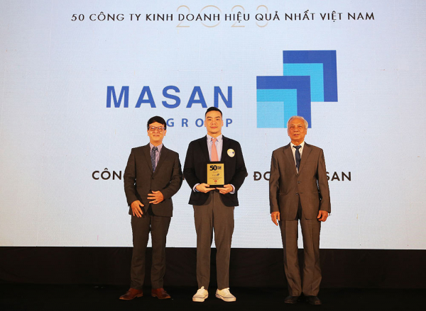 Masan 10 năm được vinh danh Top 50 Công ty kinh doanh hiệu quả nhất Việt Nam -0