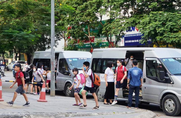 Hà Nội: Tổng kiểm tra xe đưa đón học sinh -0