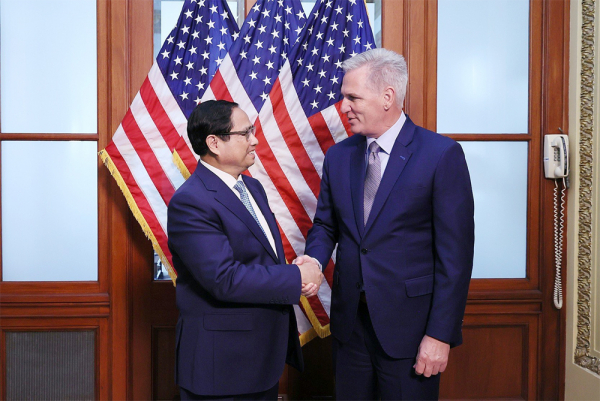 Thủ tướng Phạm Minh Chính tiếp Chủ tịch Hạ viện Hoa Kỳ -0