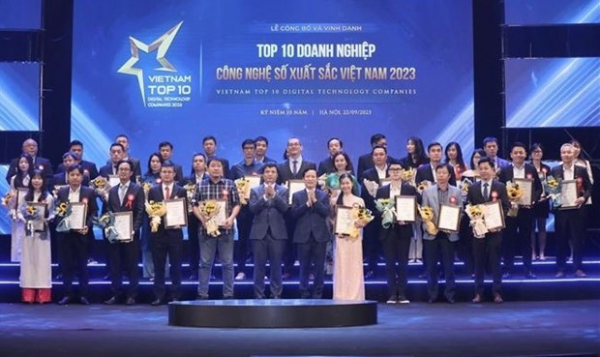Vietnam’s Top 10 digital technology companies named for 2023 -0