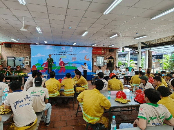 Tuyên truyền phòng cháy, chữa cháy thông qua các hội thi -0