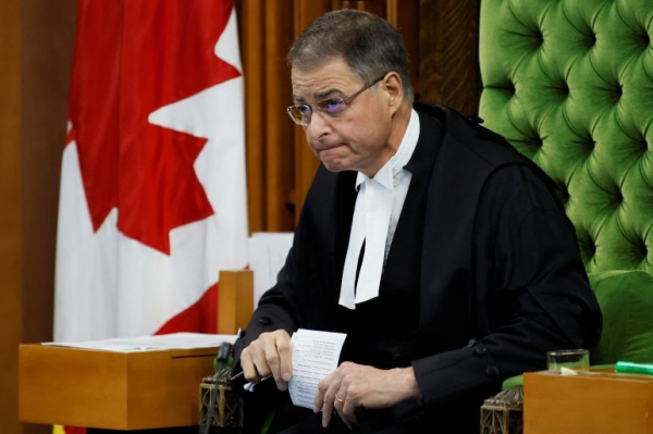Chủ tịch Hạ viện Canada tuyên bố từ chức sau nhiều tranh cãi -0