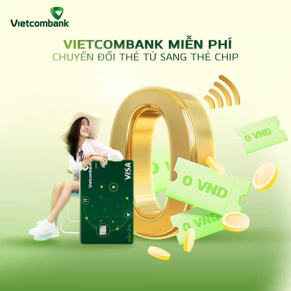 Lợi ích của thẻ Vietcombank công nghệ chip CONTACTLESS -0