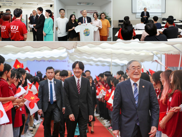 Rector of Vietnam Japan University: “Vietnamese friends are my treasure” -0