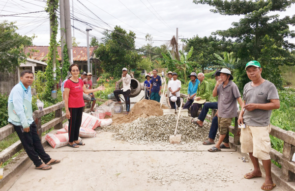 Tấm lòng vàng của người phụ nữ nông dân Sóc Trăng -0