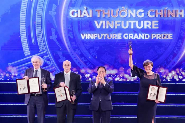 Chủ nhân Giải thưởng Chính VinFuture tiếp tục được trao giải Nobel -0