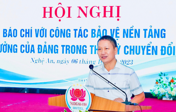 Báo chí góp phần quan trọng bảo vệ nền tảng tư tưởng của Đảng trong bối cảnh chuyển đổi số -0