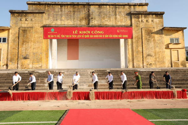T&T Group tài trợ 15 tỷ đồng tu bổ, tôn tạo di tích cấp quốc gia Khán đài B sân vận động Bắc Giang -0