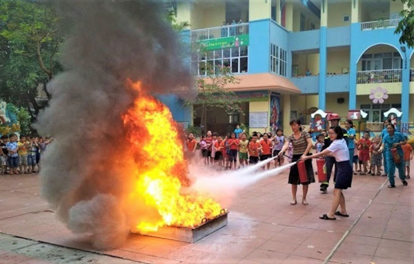 Đảm bảo an toàn PCCC trong trường học ở Cố đô Huế -0