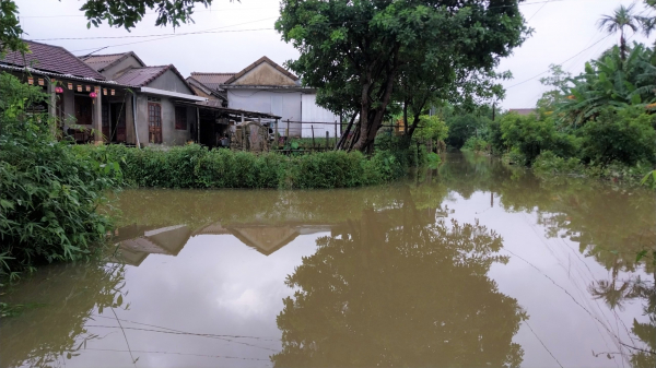 Mưa lớn gây ngập lụt cục bộ nhiều vùng thấp trũng ở Thừa Thiên Huế  -0