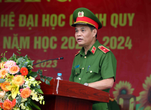 Học viên các trường CAND tham gia huấn luyện đầu khóa năm học 2023-2024 -0