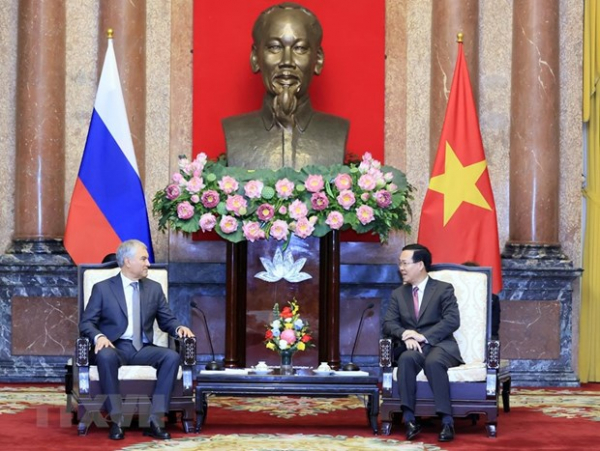 Chủ tịch Duma Quốc gia Nga: Nga coi Việt Nam là bạn bè chiến lược -0