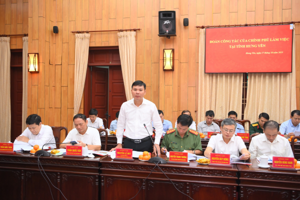 Kịp thời tháo gỡ khó khăn, vướng mắc, phục vụ phát triển kinh tế - xã hội tỉnh Hưng Yên -1