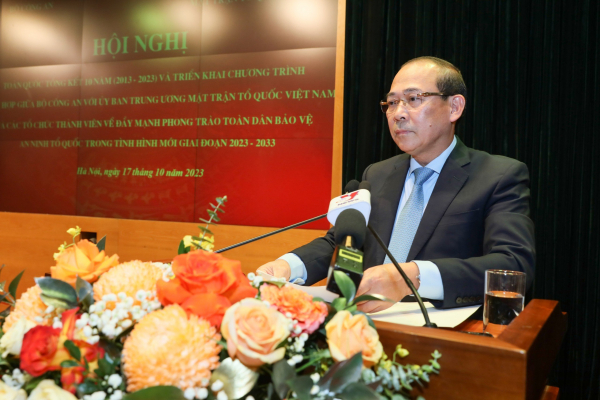 Nhiều kết quan trọng trong 10 năm thực hiện Chương trình phối hợp giữa Bộ Công an và Ủy ban MTTQ Việt Nam -0