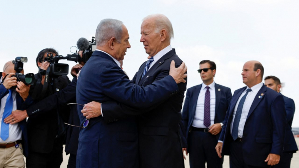 Ông Biden đưa ra nhận định nóng khi vừa đặt chân đến Israel -0