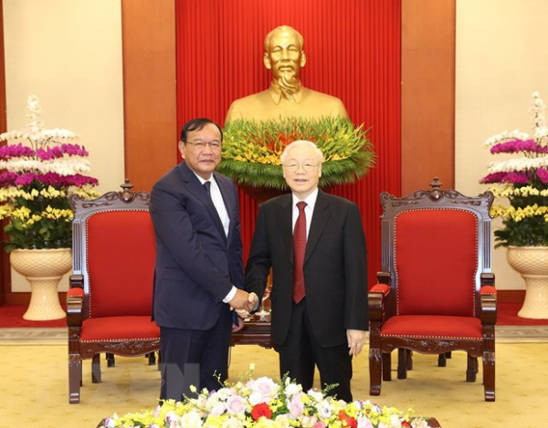 Việt Nam luôn ủng hộ công cuộc xây dựng, phát triển đất nước Campuchia -0