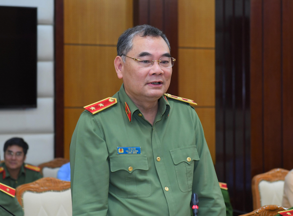 Đảng uỷ Công an Trung ương, Bộ Công an làm việc với Thường vụ tỉnh uỷ Bắc Giang -0