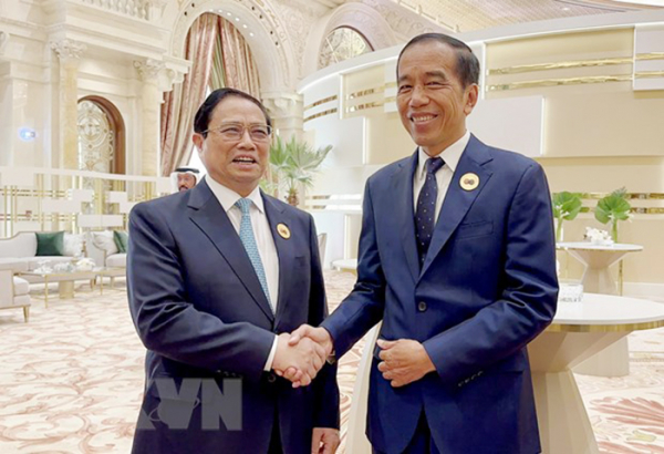 Thủ tướng Phạm Minh Chính tiếp xúc lãnh đạo các nước ASEAN -0