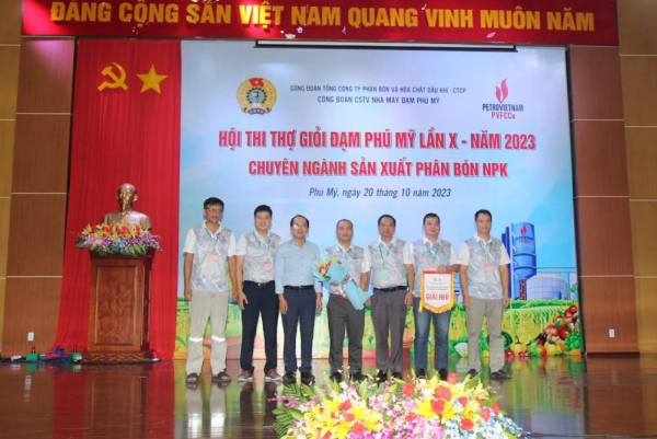 Công đoàn Nhà Máy Đạm Phú Mỹ tổ chức thành công Hội thi Thợ giỏi Đạm Phú Mỹ Lần X -0