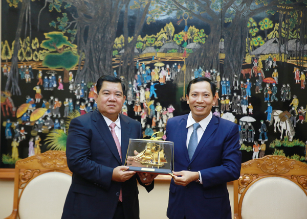 Thắt chặt hơn nữa quan hệ hợp tác với Bộ Nội vụ Campuchia -0