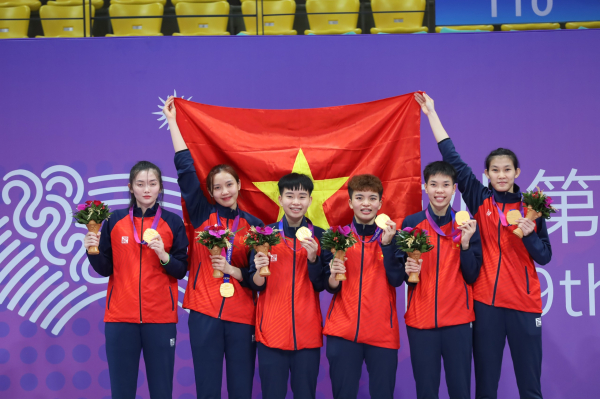 Những cô gái “vàng” ASIAD của Thể thao CAND -0