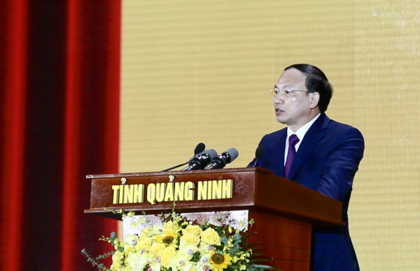 Chủ tịch nước Võ Văn Thưởng dự Lễ kỷ niệm 60 năm Ngày thành lập tỉnh Quảng Ninh -0