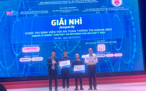 Việt Nam chiến thắng tuyệt đối tại cuộc thi Sinh viên với an toàn thông tin ASEAN 2023 -0