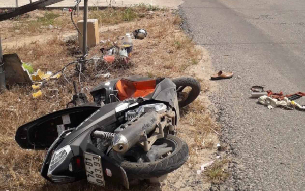 Truy vết xe ben liên quan trong vụ tai nạn khiến chồng chết vợ bị thương -0