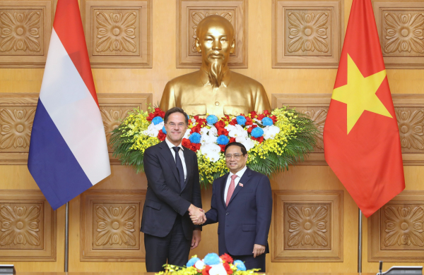 Thủ tướng Phạm Minh Chính hội đàm với Thủ tướng Hà Lan Mark Rutte -0