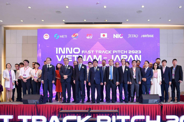 Trao giải Chương trình “Inno Vietnam - Japan Fast Track Pitch 2023” -0