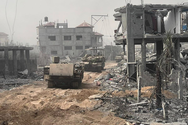 Israel tuyên bố bao vây hoàn toàn thành phố Gaza -0
