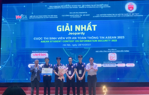 Vietnam's teams win big at ASEAN Student Contest on Information Security 2023 -0