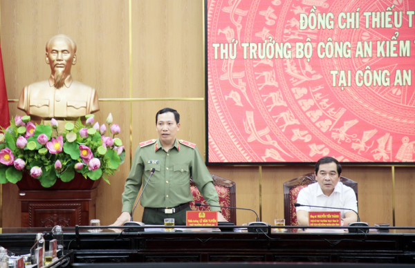 Công an Thái Bình quyết tâm thực hiện tốt các biện pháp Công an, đảm bảo ANTT từ cơ sở -0