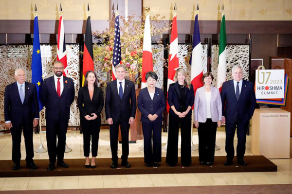 G7 bàn về tương lai Trung Đông -0