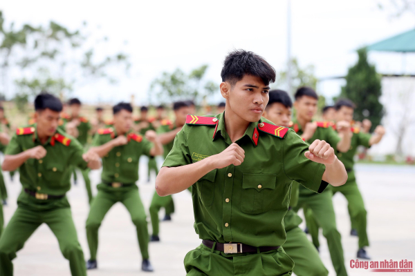 Đại biểu APCCA 41 xem Cảnh sát Việt Nam trình diễn võ thuật, khí công đặc sắc -2