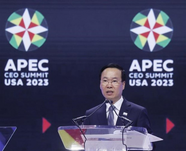 President Vo Van Thuong attends APEC CEO Summit 2023 -0