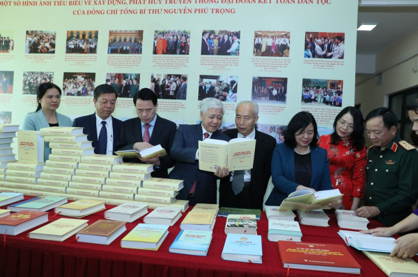 Ra mắt cuốn sách của Tổng Bí thư Nguyễn Phú Trọng về đại đoàn kết toàn dân tộc -0