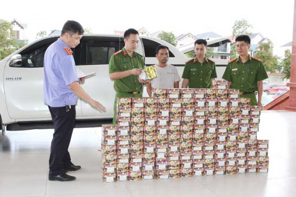 Công an tỉnh Nghệ An: Ngăn chặn từ sớm, từ xa tội phạm buôn bán pháo nổ -0