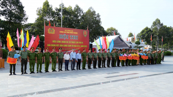 Cụm thi đua số 6 - Bộ Công an tổng kết phong trào thi đua “Vì an ninh Tổ quốc”  -0