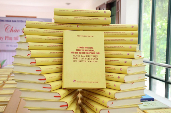 Cuốn sách của Tổng Bí thư: Nắm bắt cơ hội hoàn thành thắng lợi Nghị quyết Đại hội XIII của Đảng -0