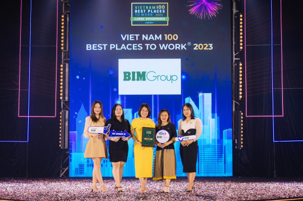 BIM Group được vinh danh trong Top 100 Nơi làm việc tốt nhất Việt Nam -0