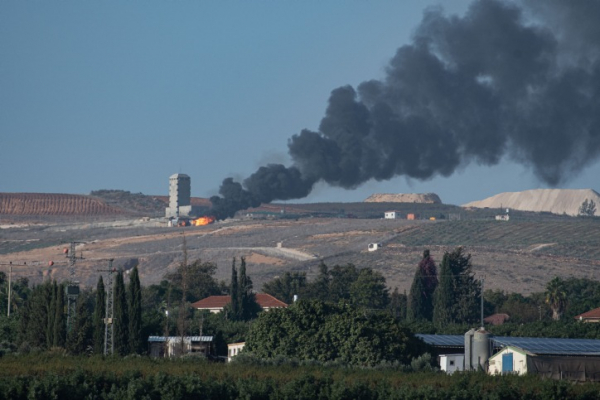 Hezbollah mở đợt tập kích lớn, nã 48 rocket vào căn cứ Israel -0