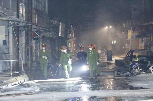 UBND tỉnh Sơn La diễn tập phương án ứng phó cháy lớn khu dân cư năm 2023 -0