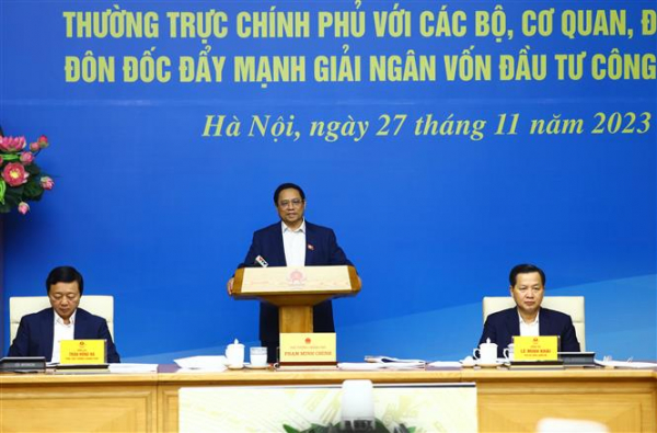 Thủ tướng Phạm Minh Chính: Quyết tâm giải ngân ít nhất 95% kế hoạch được giao -0