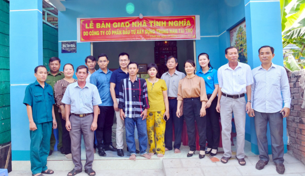 Báo CAND và Trung Nam Group bàn giao Nhà tình nghĩa tặng gia đình Mẹ Việt Nam Anh hùng -0