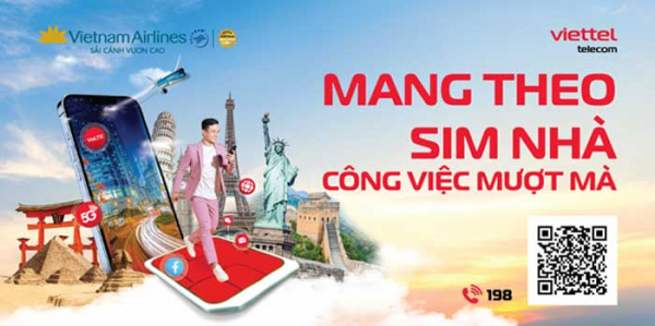 Viettel Roaming đồng hành cùng hành khách của Vietnam Airlines -0