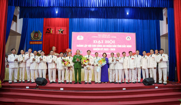 Đại hội thành lập Hội Cựu CAND tỉnh Bắc Ninh nhiệm kỳ 2023-2028 -0